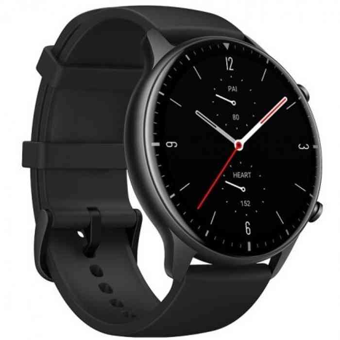 Amazfit GTR 2 AMOLED Curved Display Sports Aluminum Alloy Global Version-Black